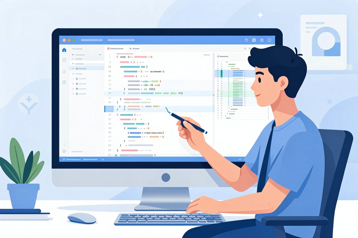Best AI coding assistant suggesting code inside a modern editor