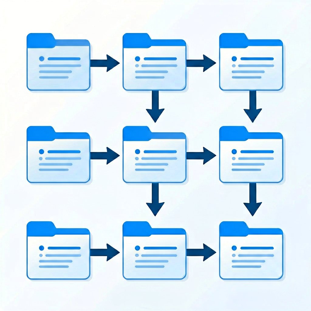 AI coding assistant performing a multi-file refactor across connected file tabs